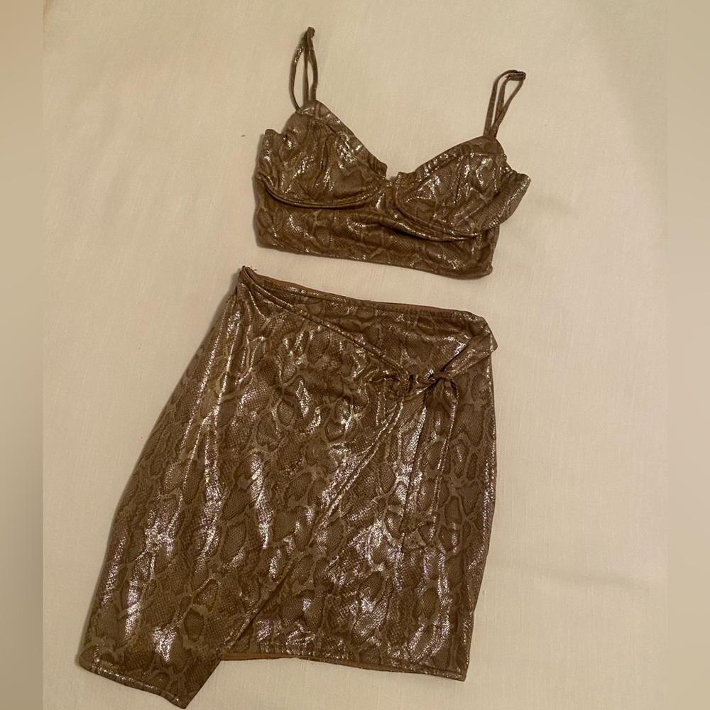 Tiger Mist glitter snake set